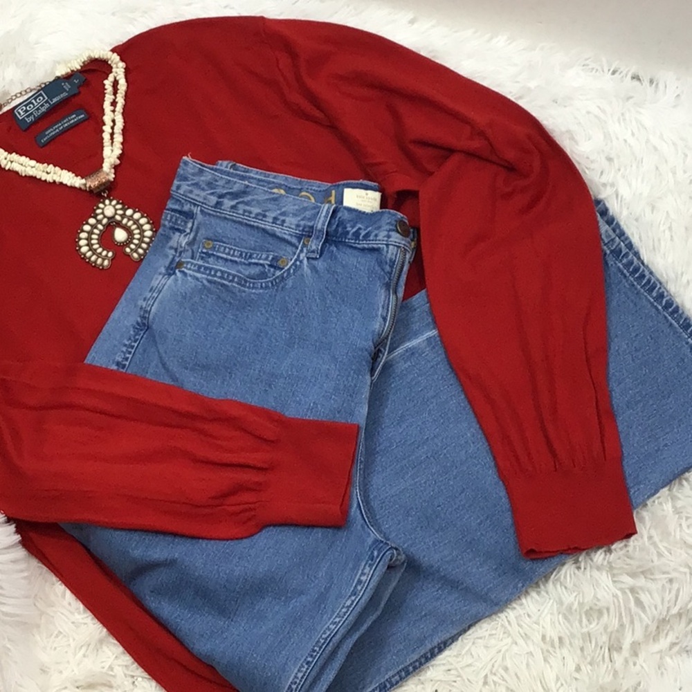 Kate Spade Ooh La La wide leg cropped jeans 30